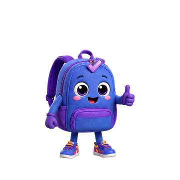 Muxi, o mascote do namuxi, fazendo sinal de positivo